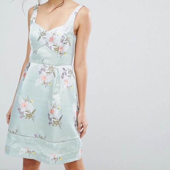 oasis jacquard dress